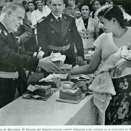  Fiesta de la Merced. Memoria del Patronato de Redención de Penas por el Trabajo de 1954. Foto Postius