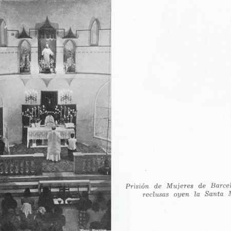 Misa de la fiesta de la Merced. Memoria del Patronato Central de Nuestra Señora de la Merced para la Redención de Penas por el Trabajo de 1954. 